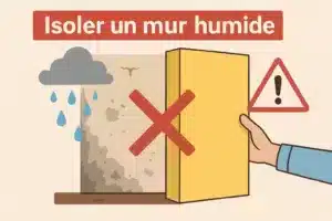 image isolation mur humide générée par une IA