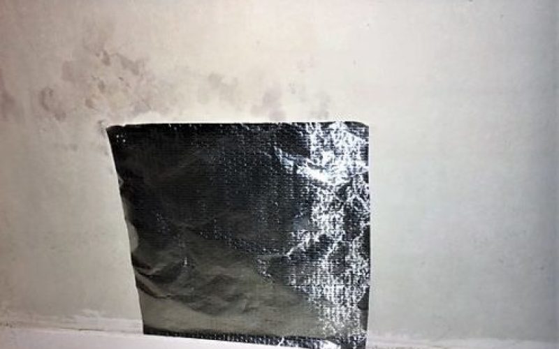 condensation-ou-humidité-test-feuille-aluminium-condensation-remontées-capillaires